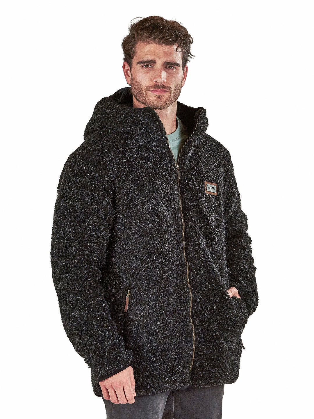 Chaqueta Chiporro Hombre - Negro Jaspeado