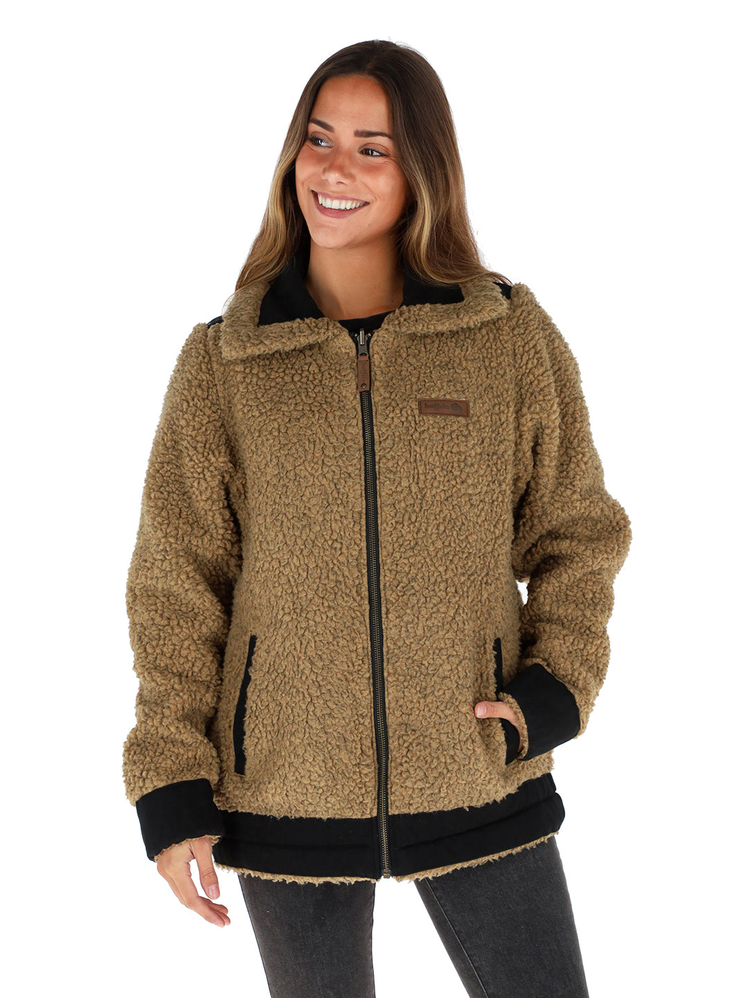 Chaqueta Reversible Turpis Mujer - Negro