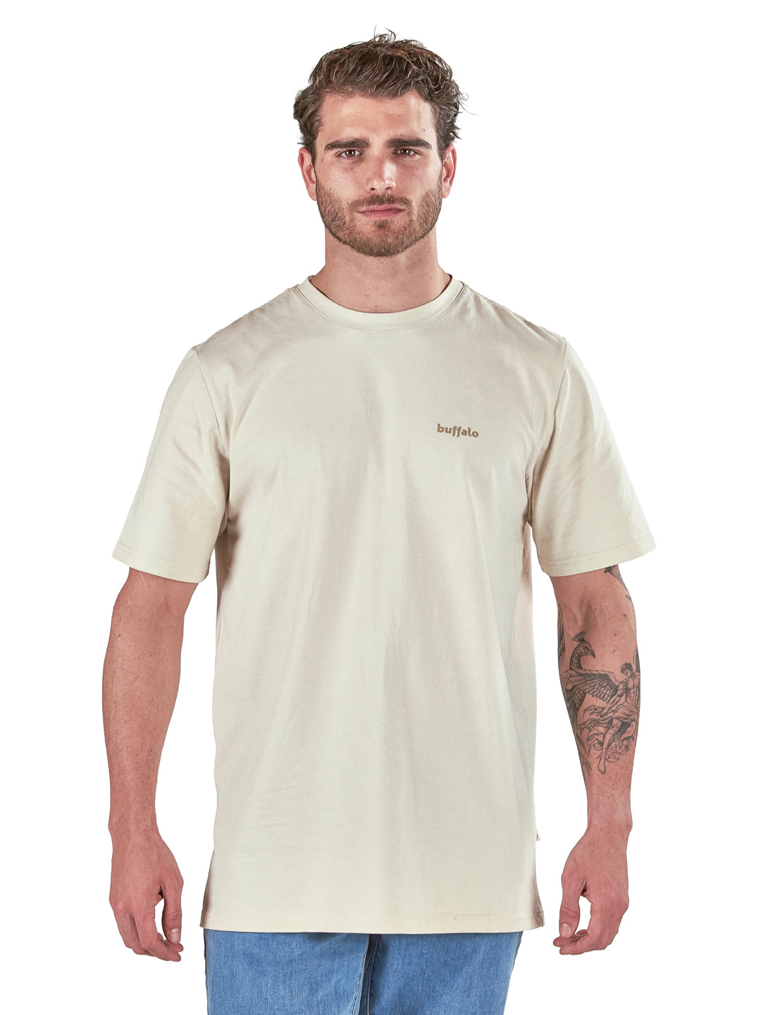 Polera Atardecer Hombre - Beige