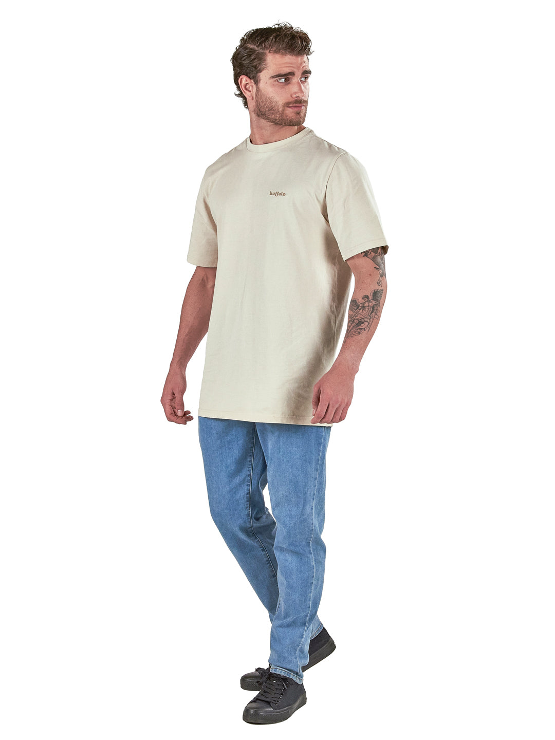 Polera Atardecer Hombre - Beige