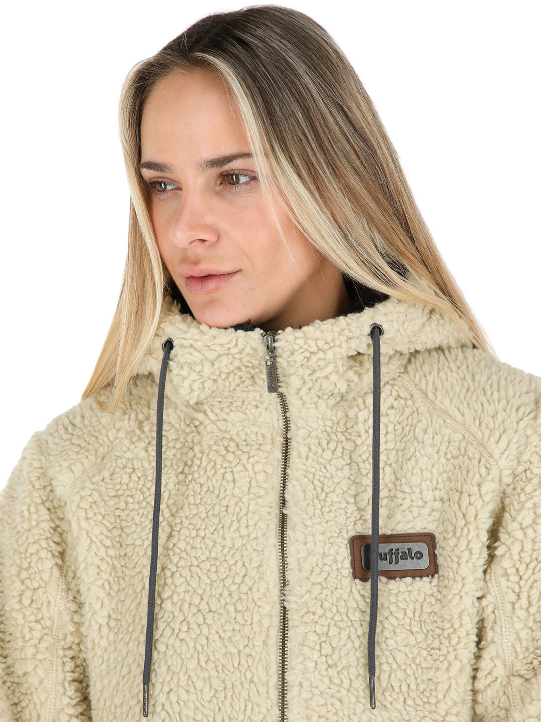 Chaqueta Lemu Mujer - Crudo
