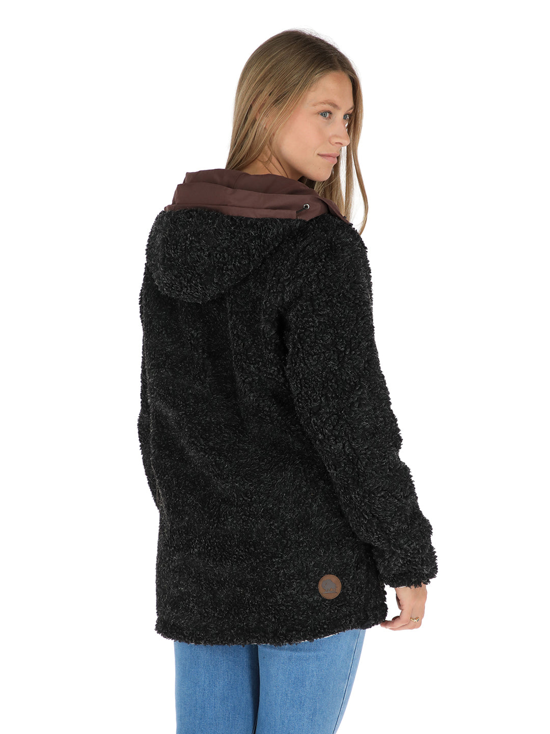 Parka Impermeable Reversible Camaleon Mujer - Crudo