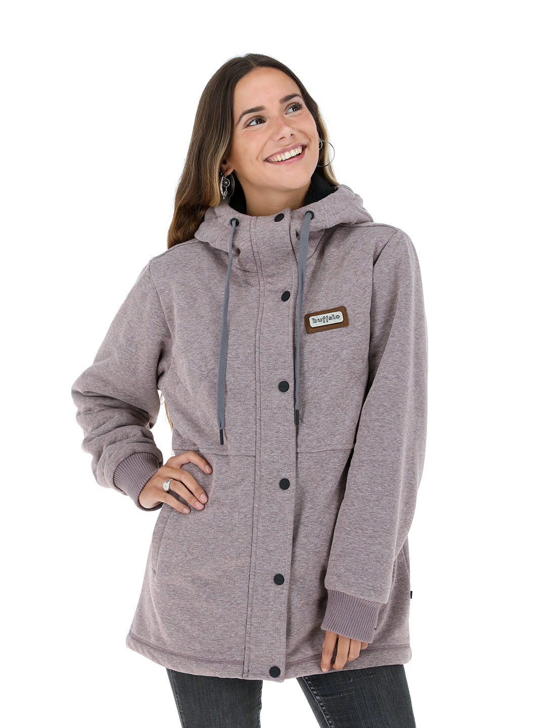 Poleron Chiporro Mujer - Burdeo