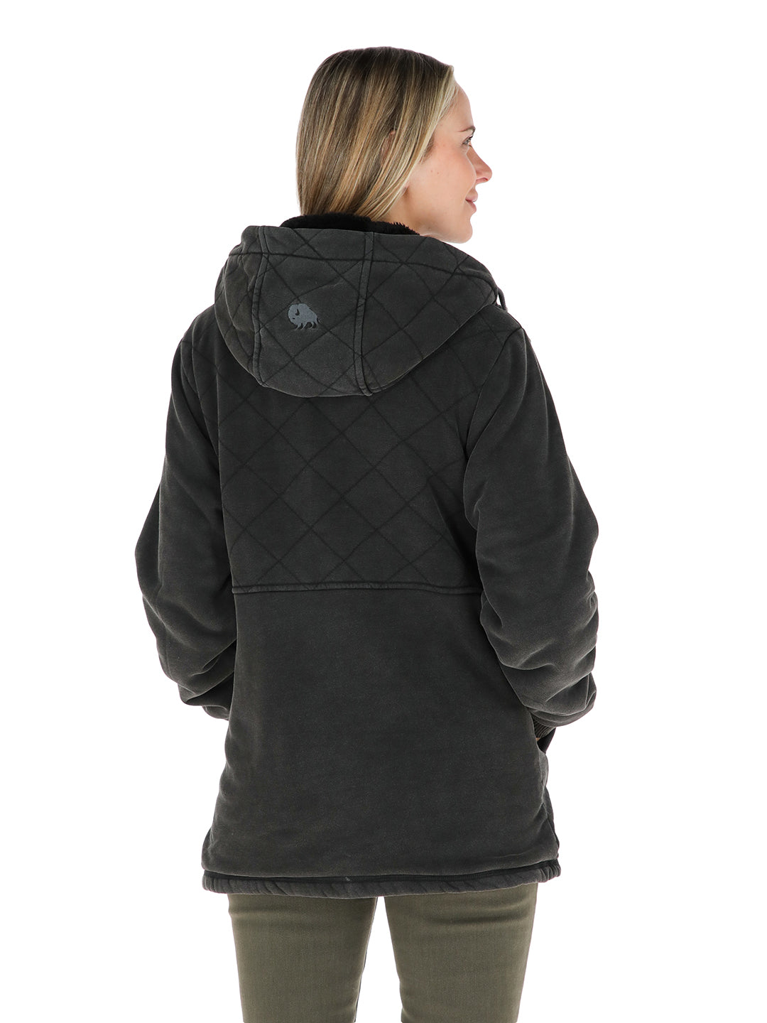 Poleron Chiporro Mujer - Negro