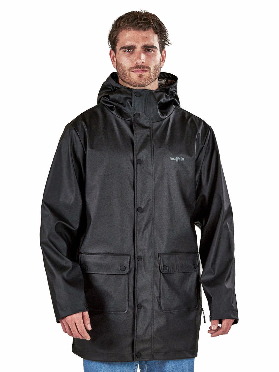 Impermeable Raincoat 2 Hombre - Negro