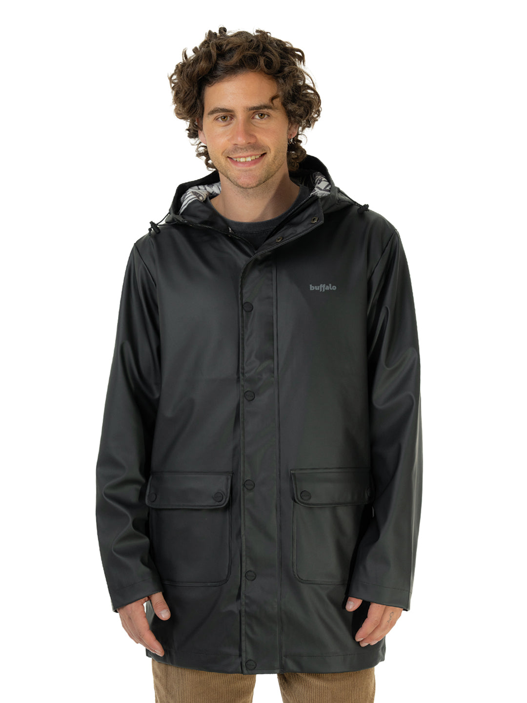 Impermeable Raincoat 2 Hombre - Negro