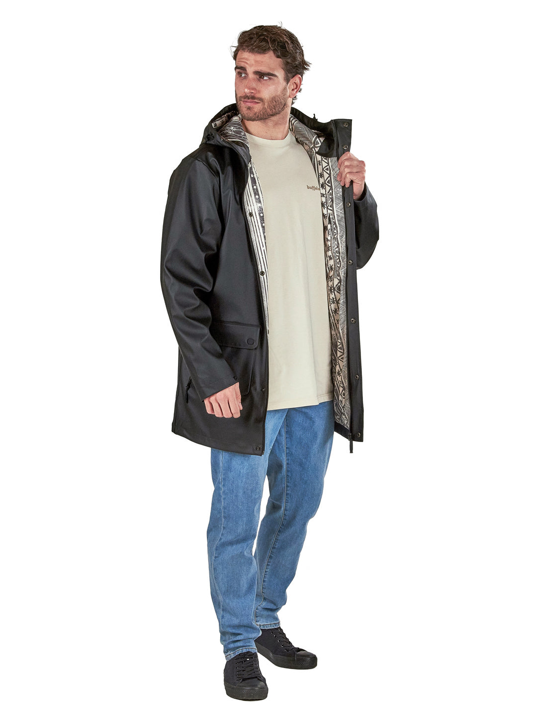Impermeable Raincoat 2 Hombre - Negro