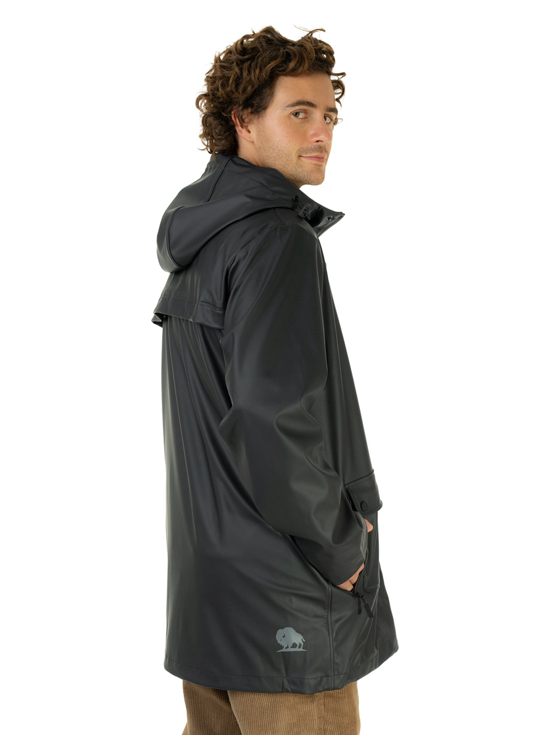 Impermeable Raincoat 2 Hombre - Negro