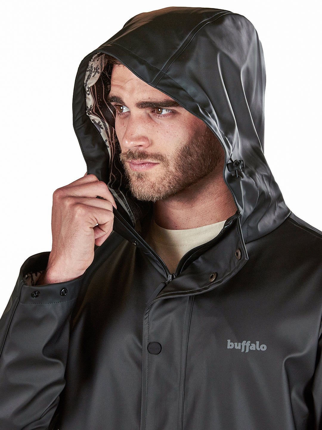 Impermeable Raincoat 2 Hombre - Negro