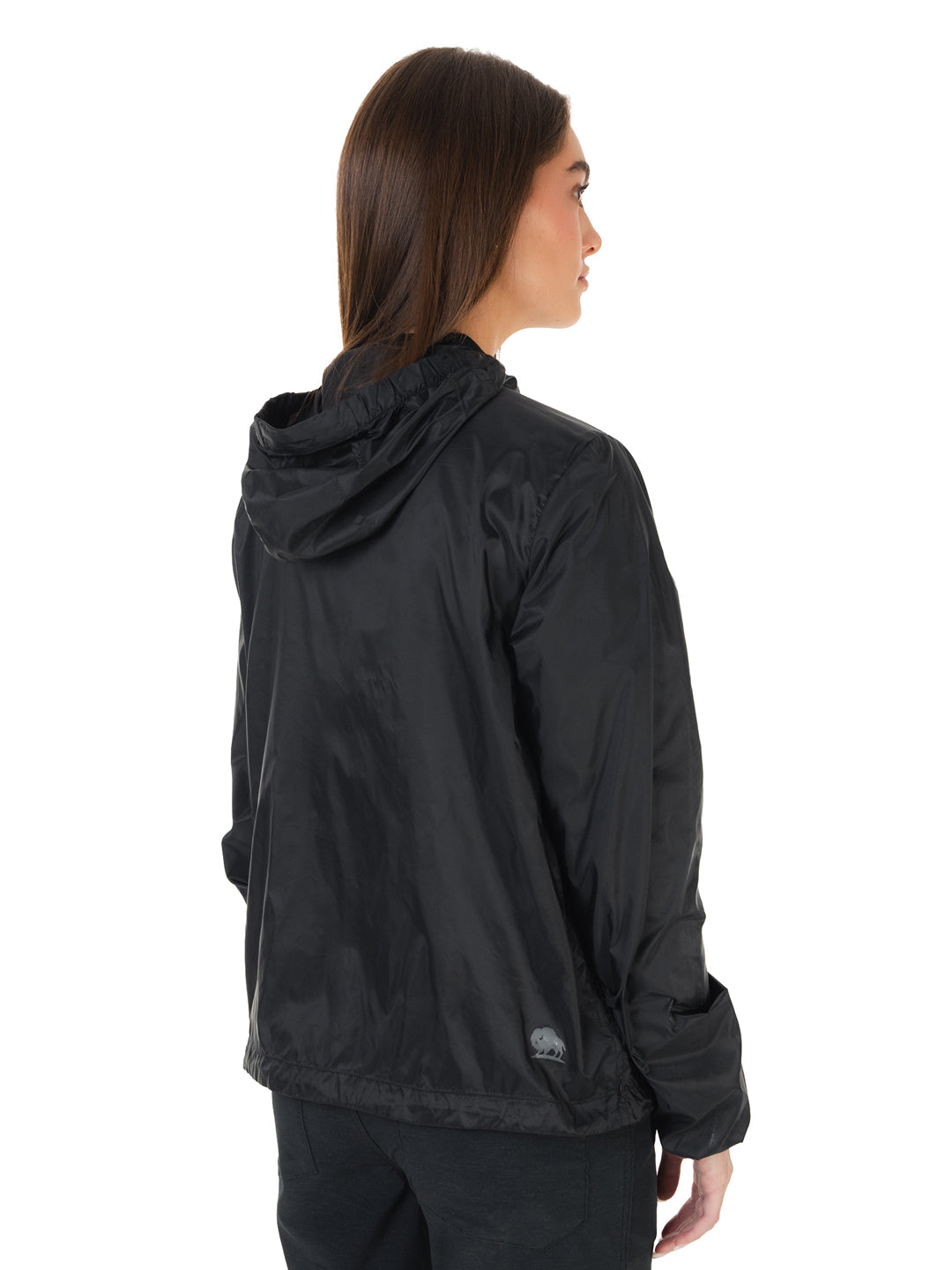 Cortaviento Tordo Mujer - Negro