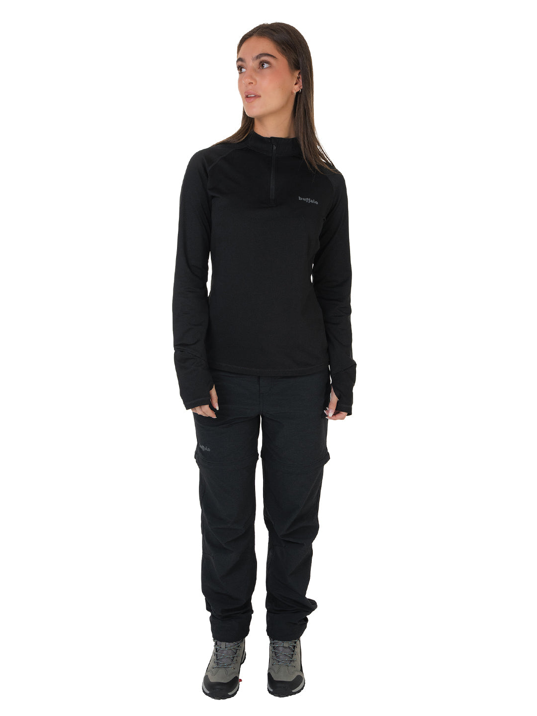 Pantalon Queltehue Mujer - Negro