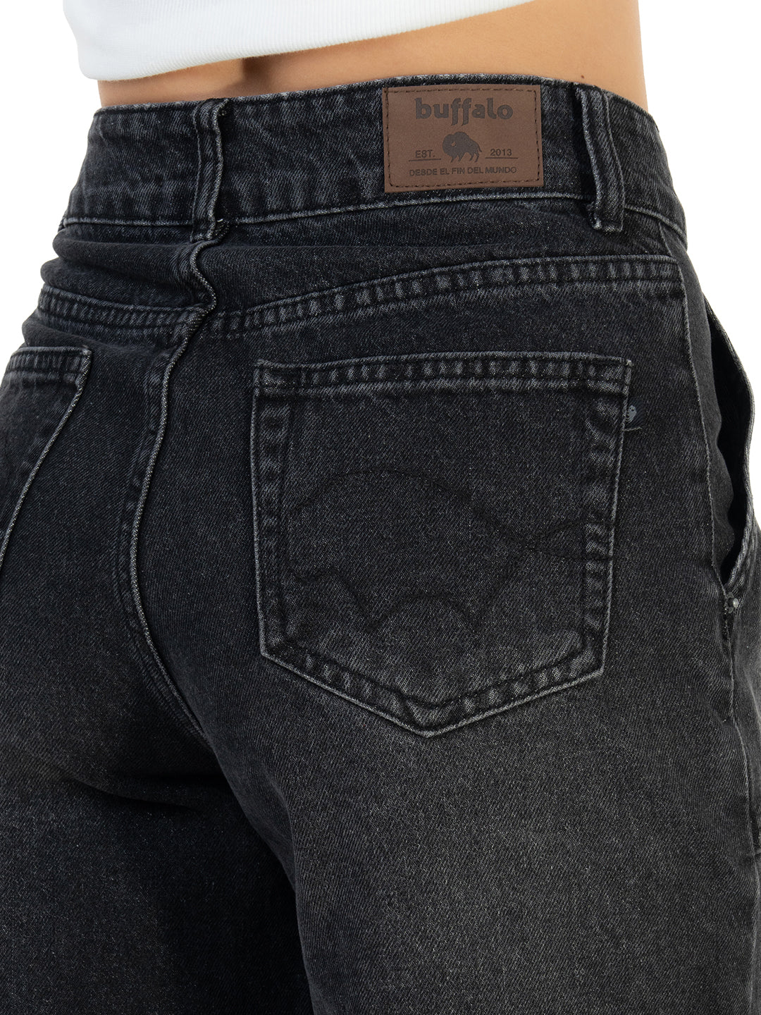 Pantalon Piuquen Mujer - Negro