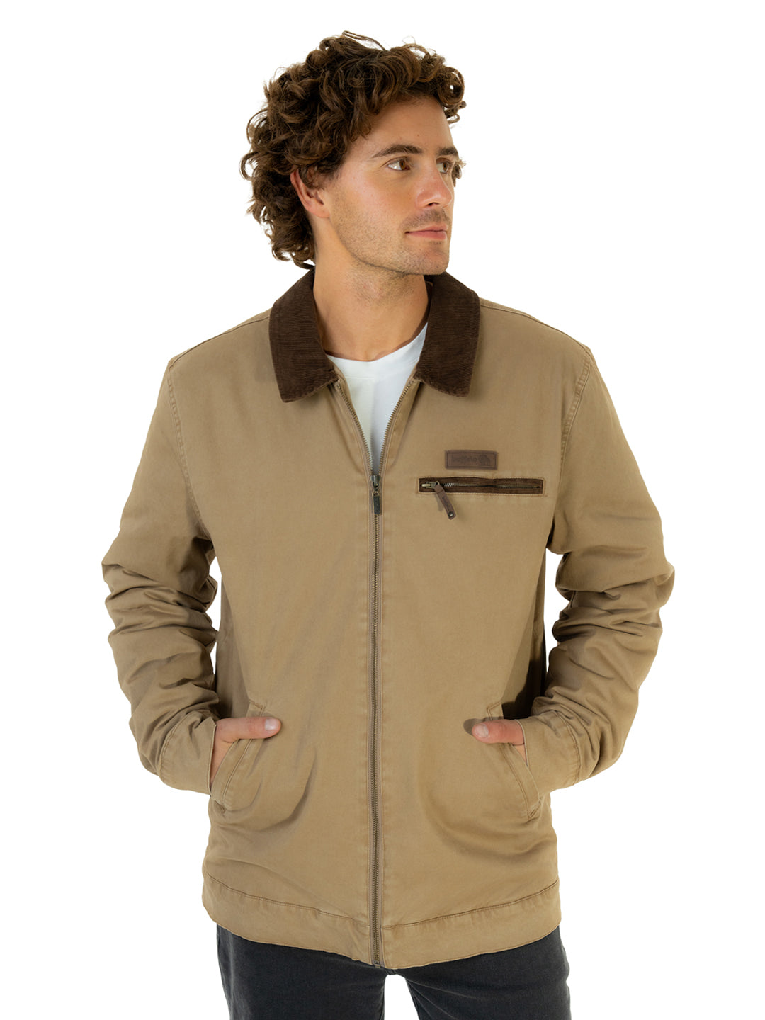 Chaqueta Caiquen Hombre - Cafe