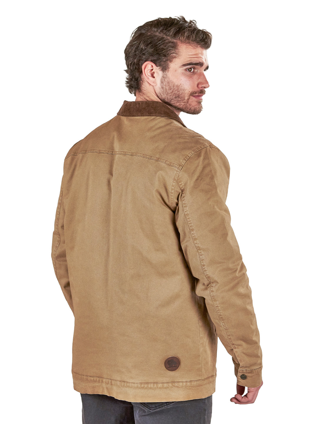 Chaqueta Acolchada Caiquen Hombre - Cafe