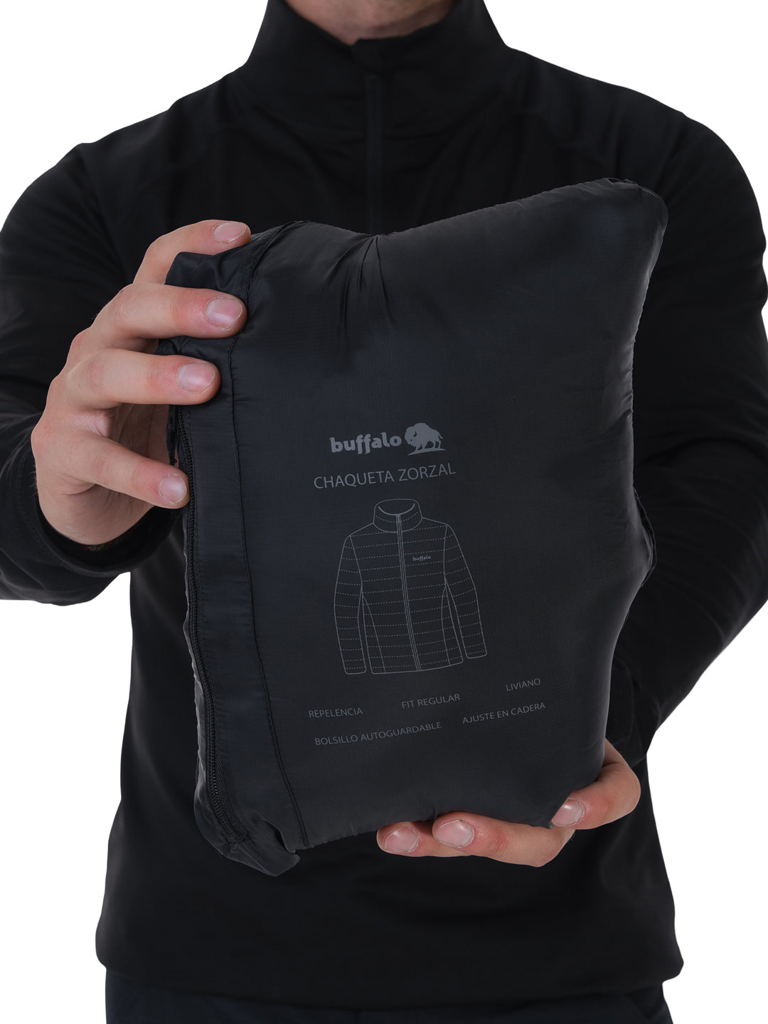 Chaqueta Zorzal Hombre - Negro