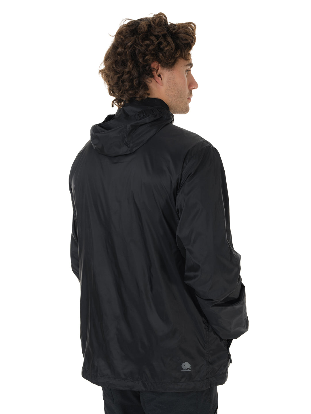 Cortaviento Tordo Hombre - Negro