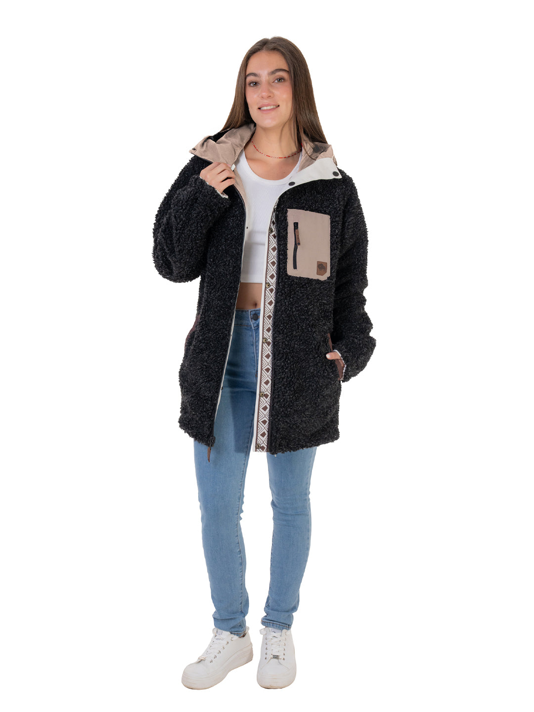 Chaqueta Camaleon Mujer - Rosado