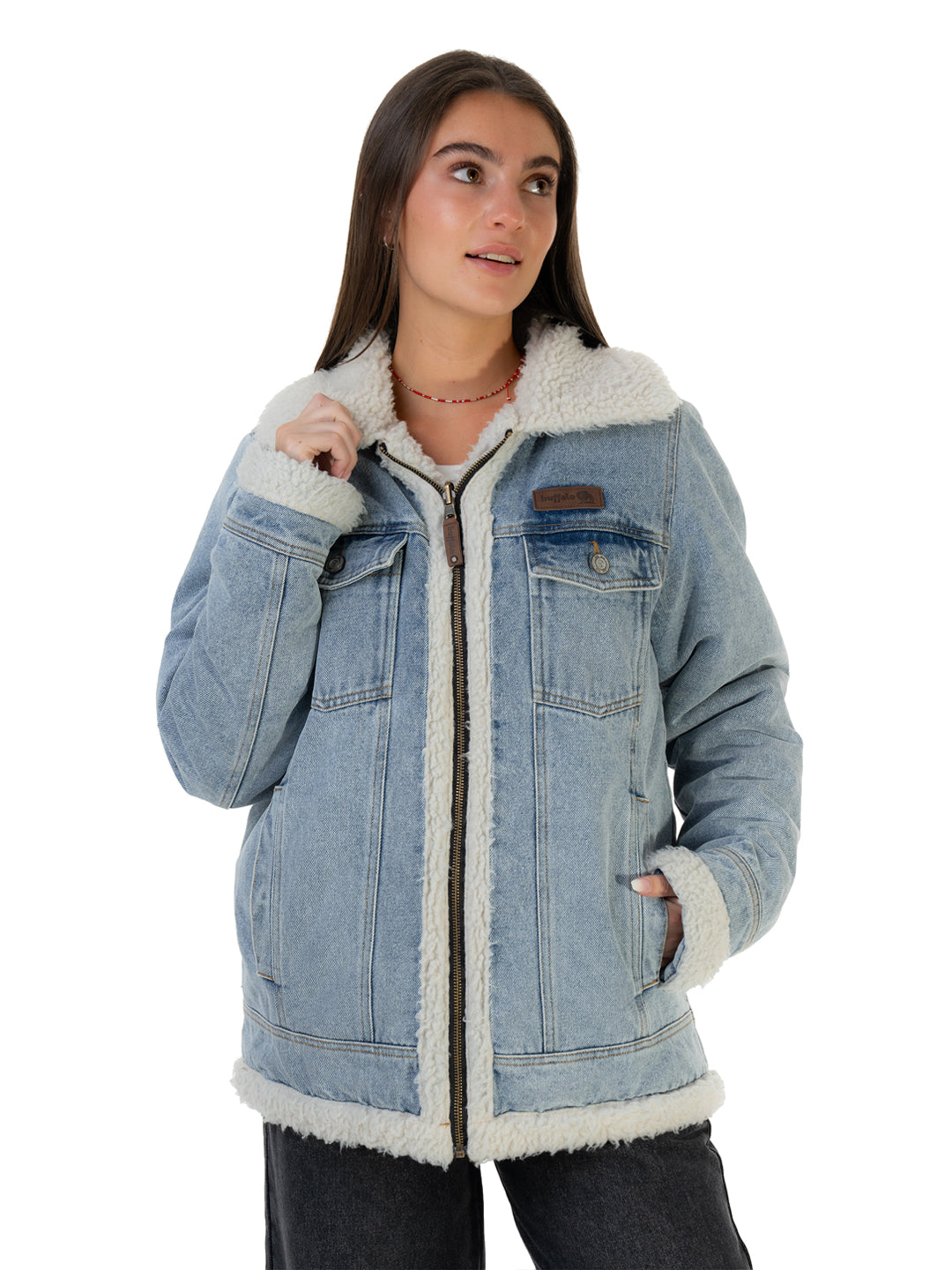 Chaqueta Turpis Mujer - Celeste
