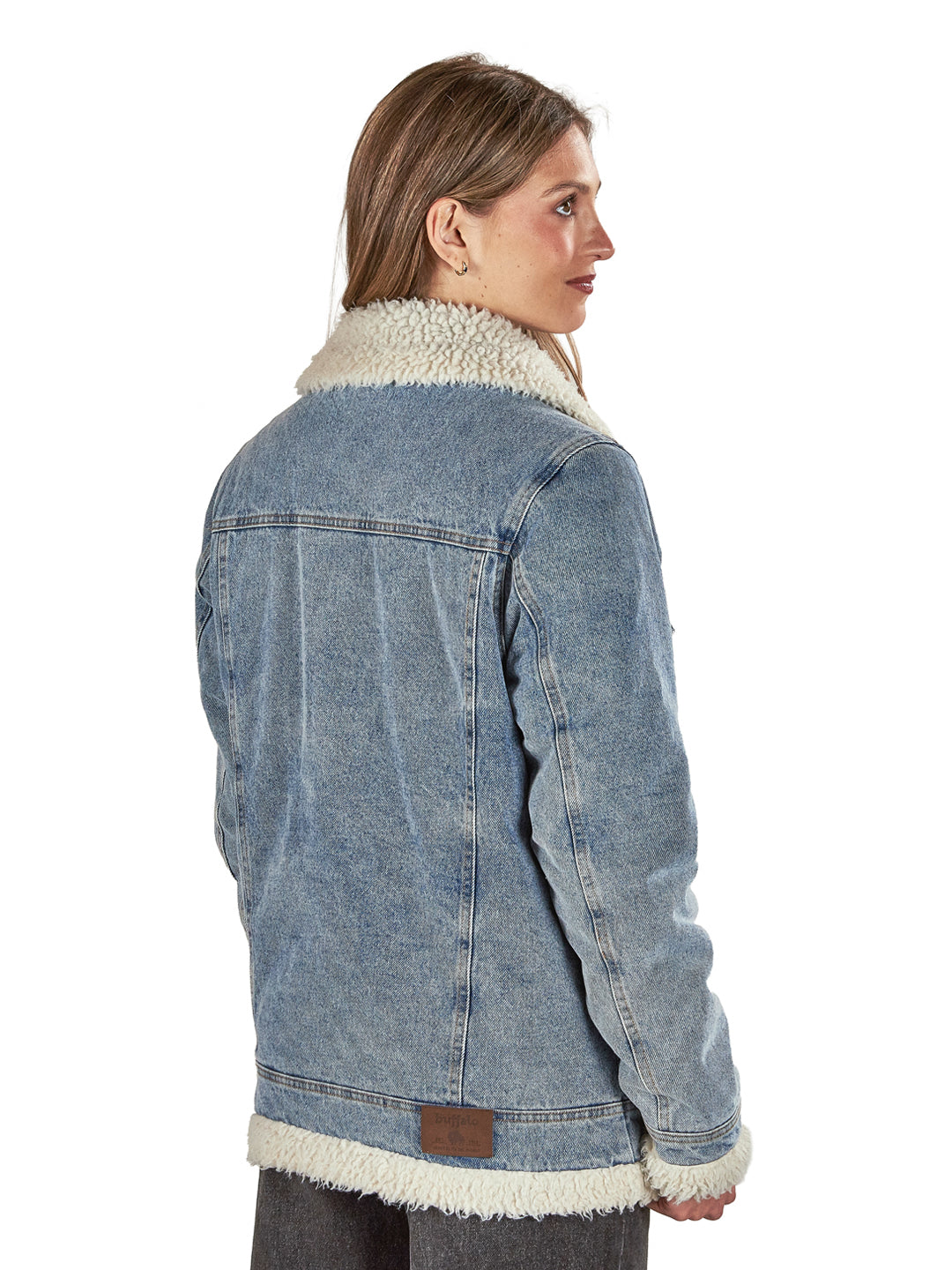 Chaqueta Reversible Turpis Mujer - Celeste