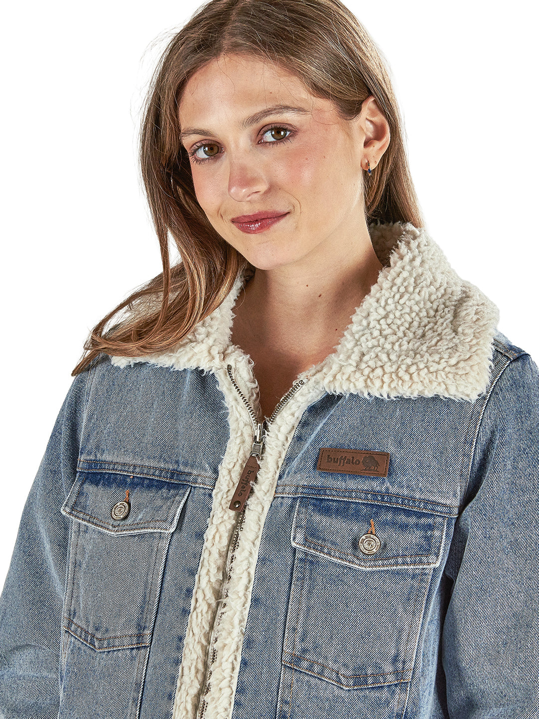 Chaqueta Reversible Turpis Mujer - Celeste