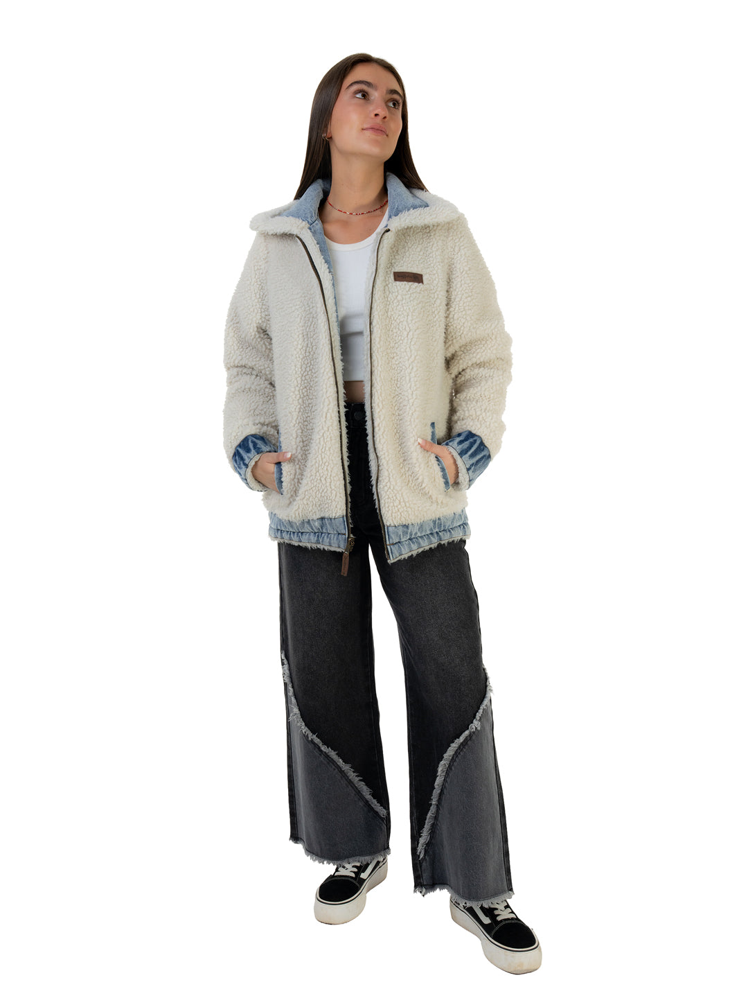 Chaqueta Turpis Mujer - Celeste