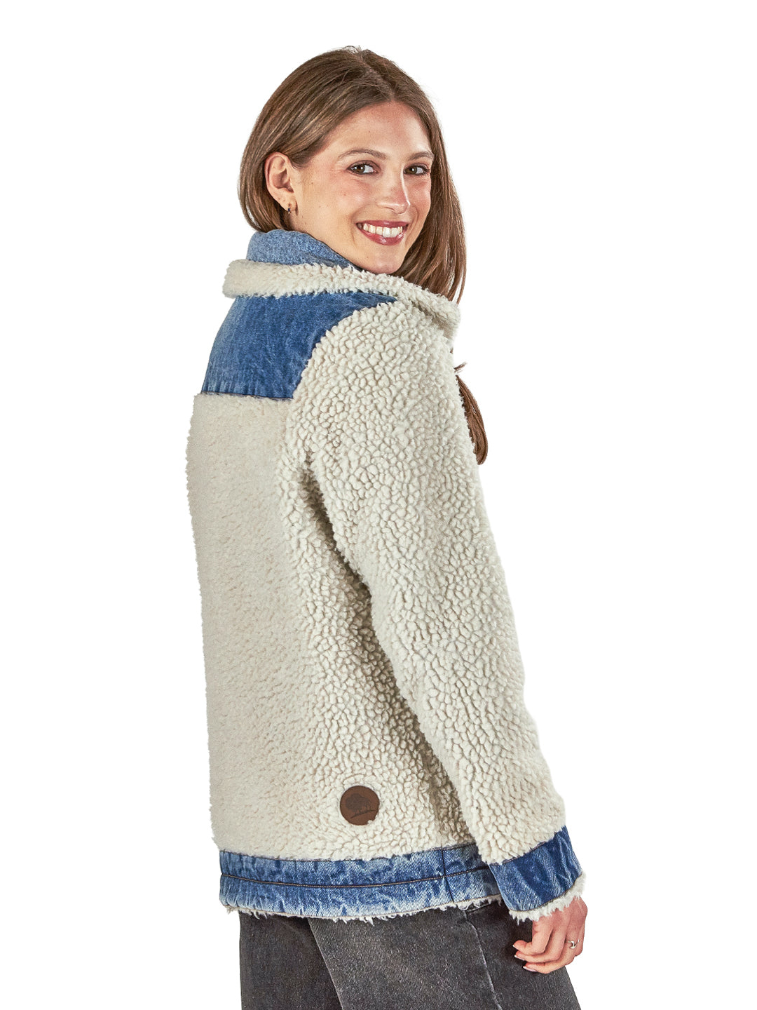 Chaqueta Reversible Turpis Mujer - Celeste