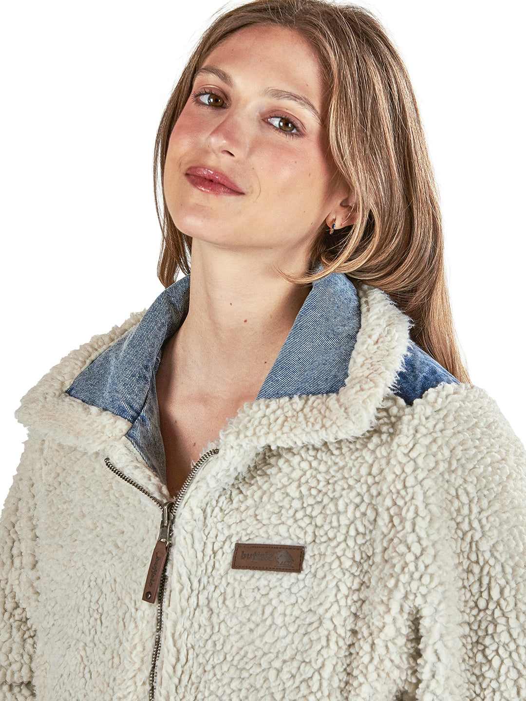Chaqueta Reversible Turpis Mujer - Celeste