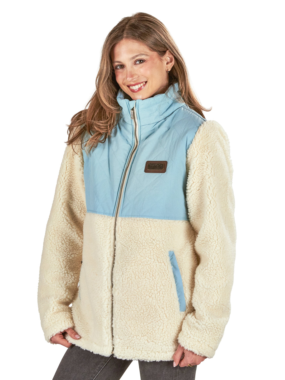 Chaqueta Pehuen Mujer - Celeste