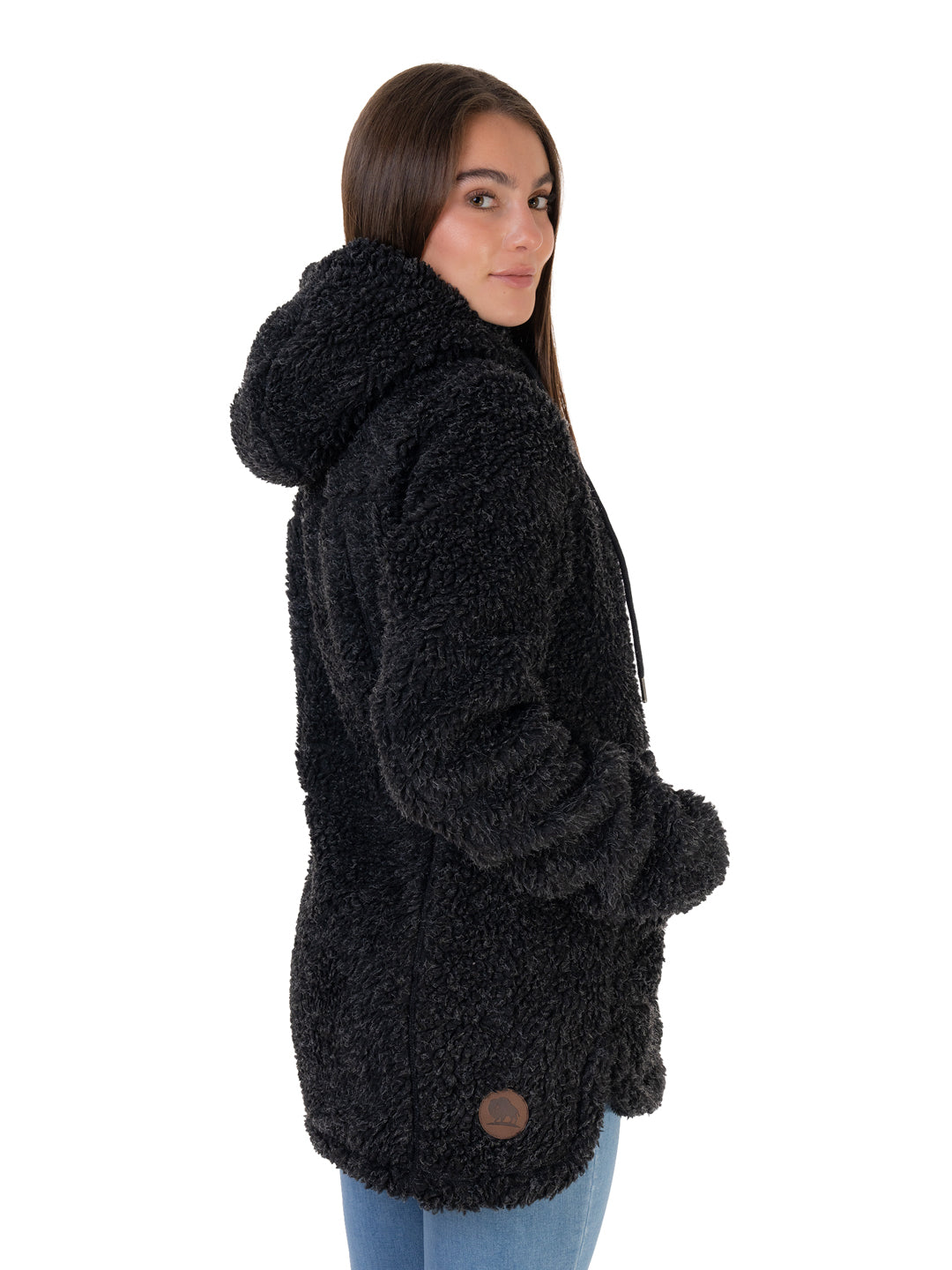 Chaqueta Lemu Mujer - Negro Jaspeado