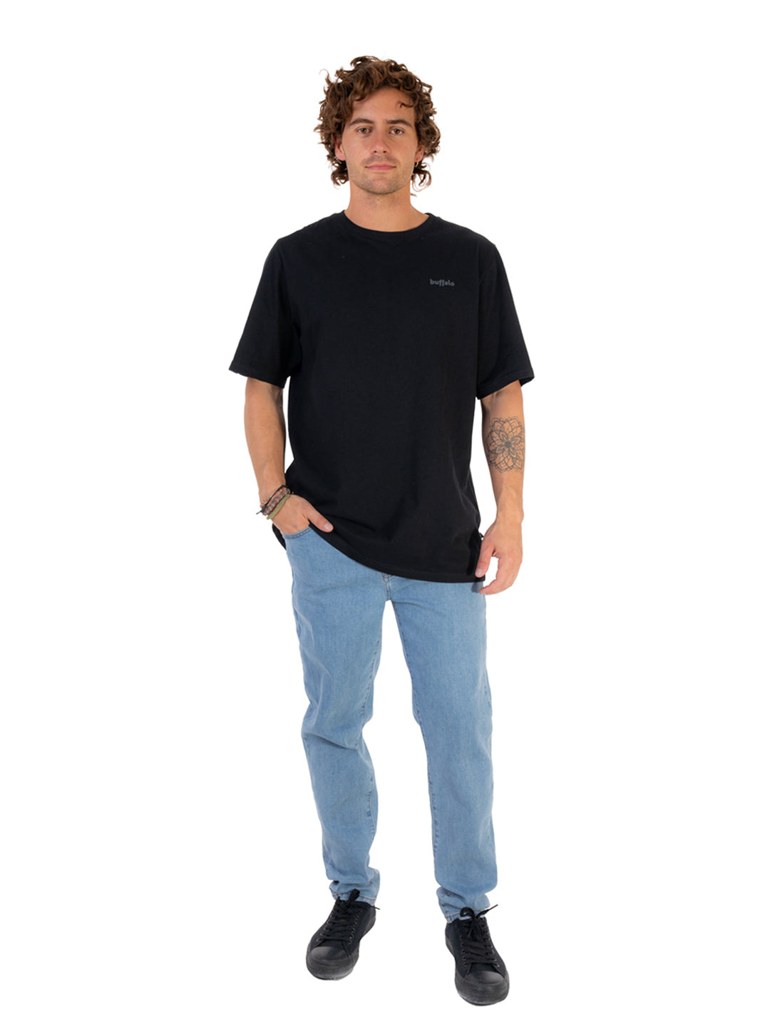 Polera Maiten Hombre - Negro