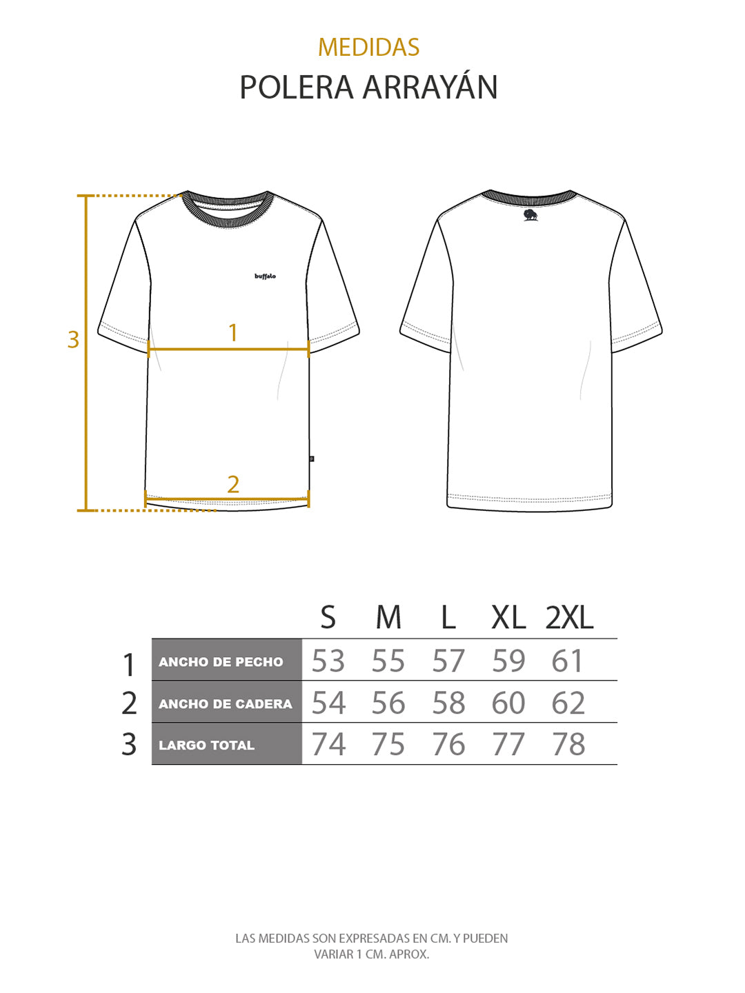 Polera Arrayan Hombre - Gris