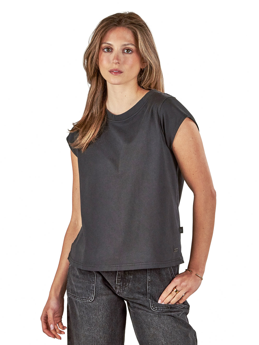 Polera Ramaria Mujer - Negro