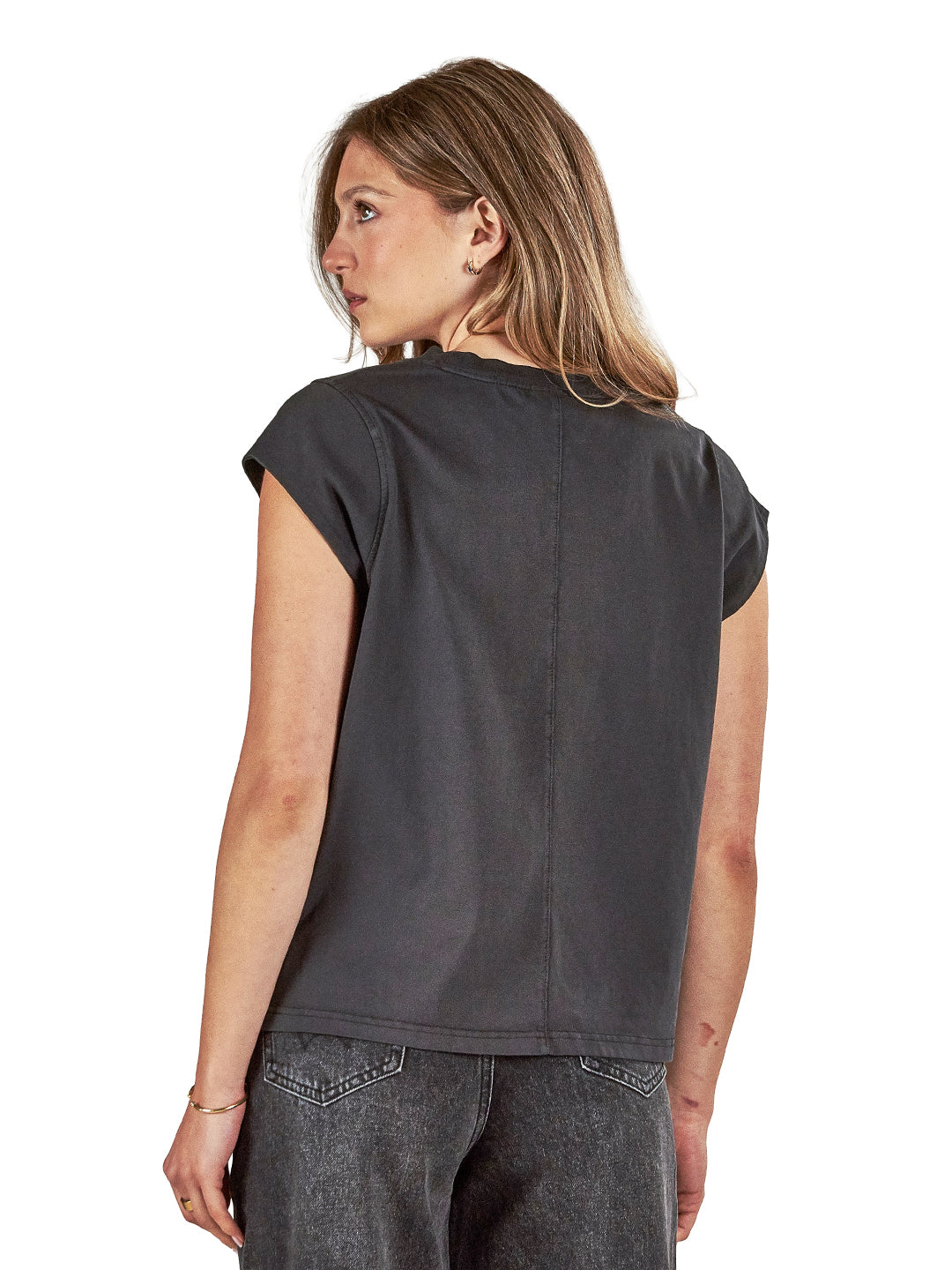 Polera Ramaria Mujer - Negro