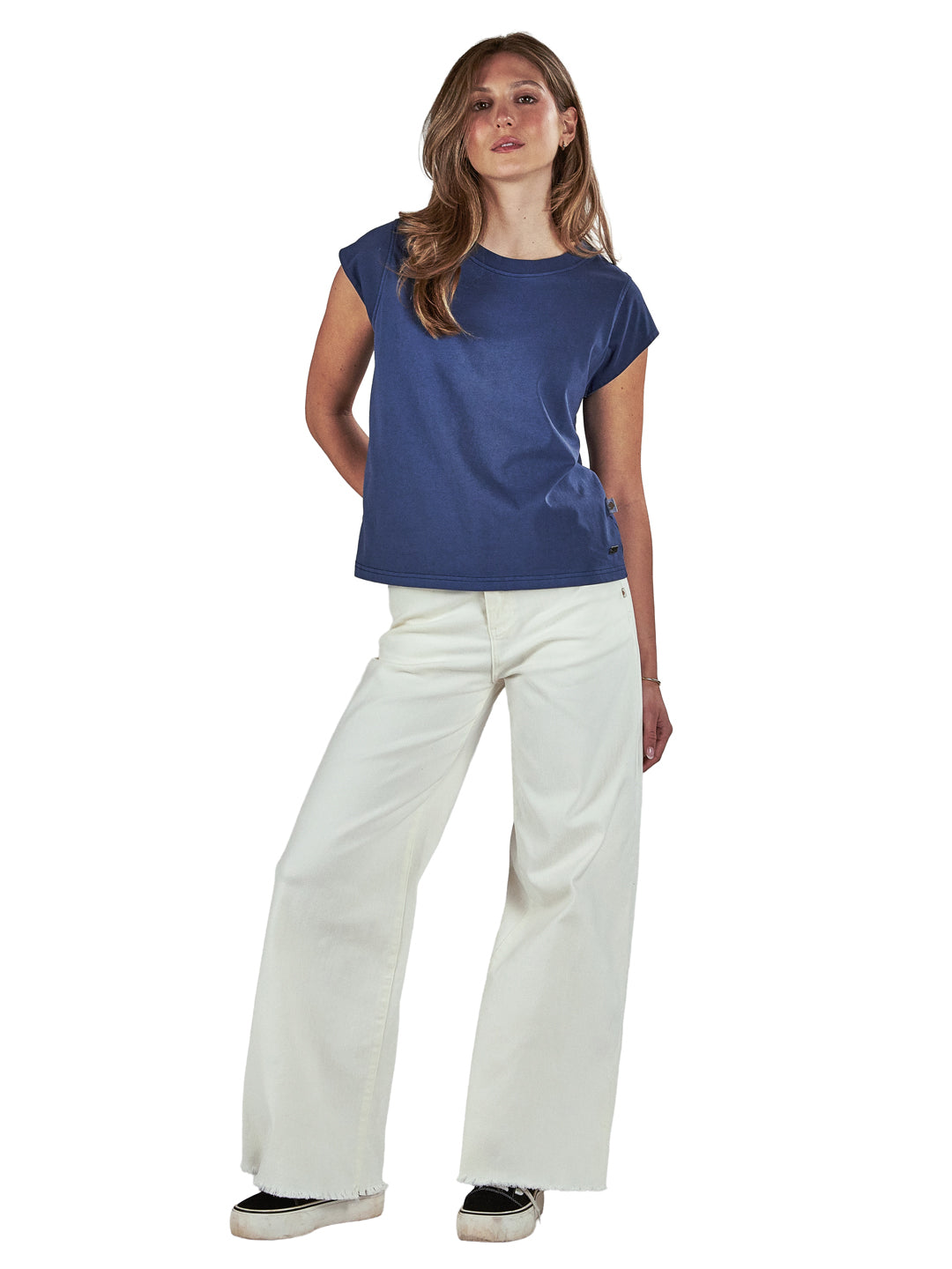 Polera Ramaria Mujer - Azul