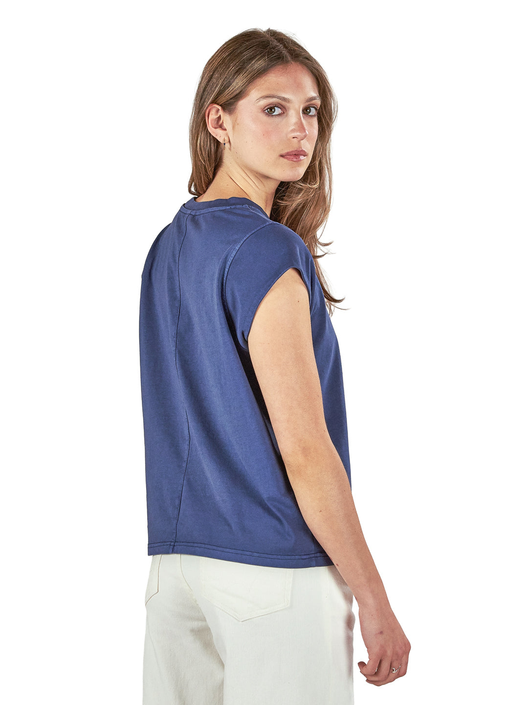 Polera Ramaria Mujer - Azul