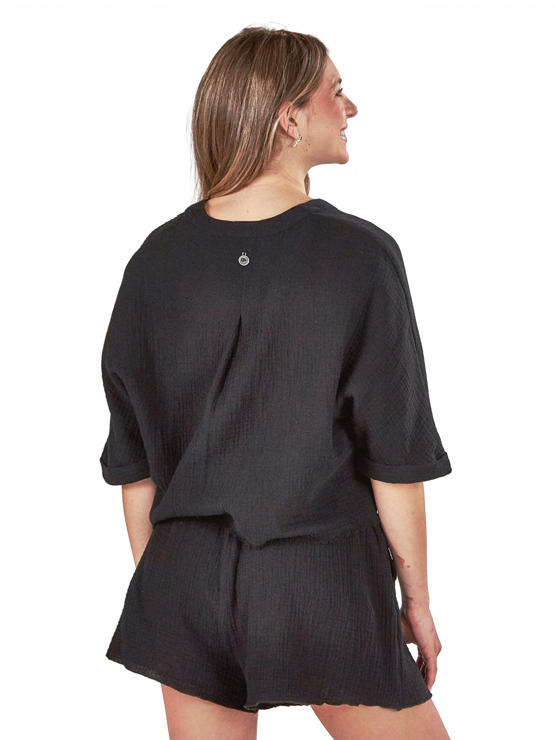 Blusa Ñirre Mujer - Negro