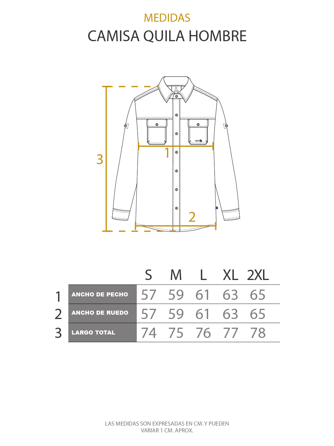 Camisa Quila Hombre - Verde