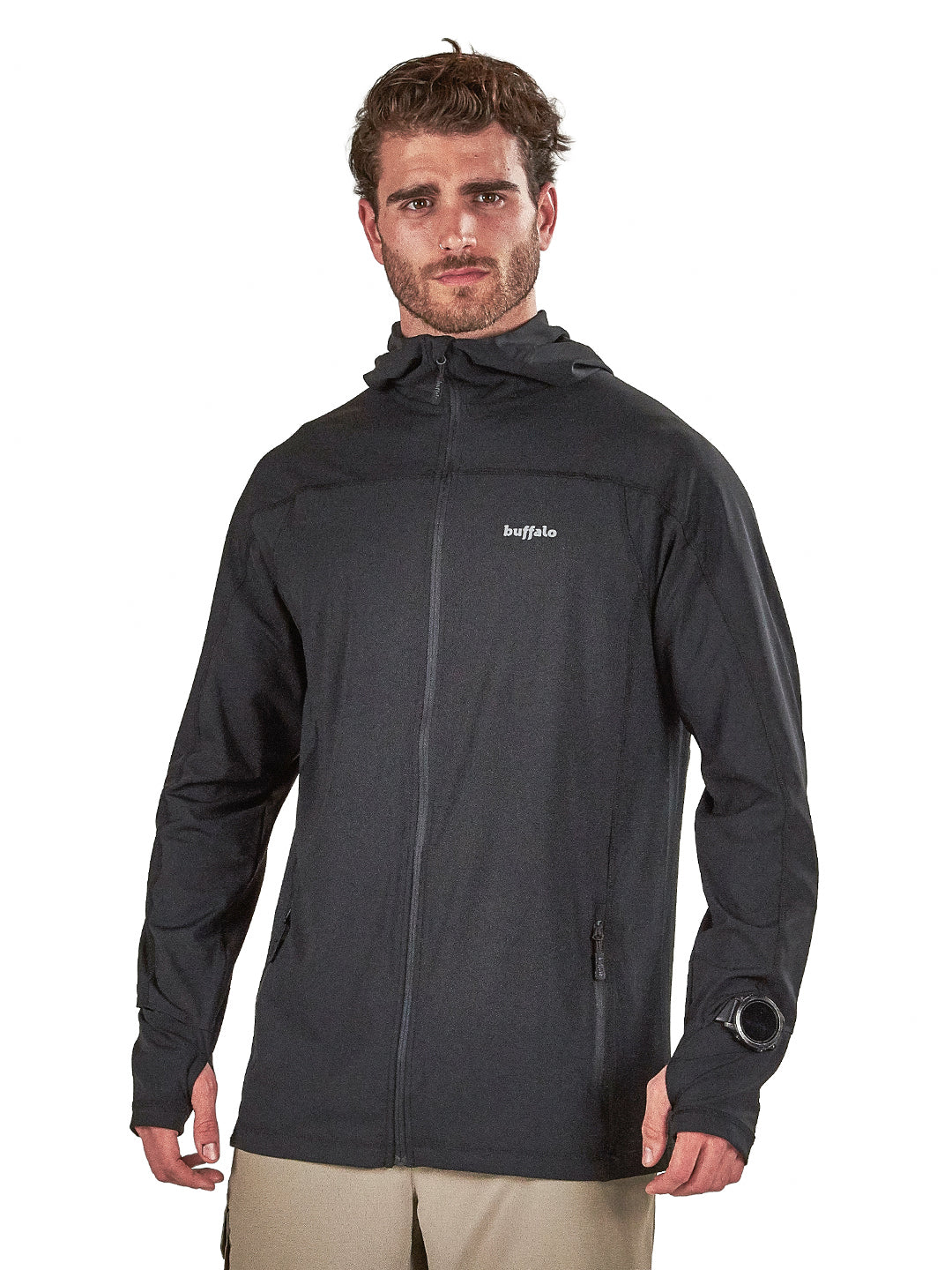 Poleron Radal Hombre - Negro
