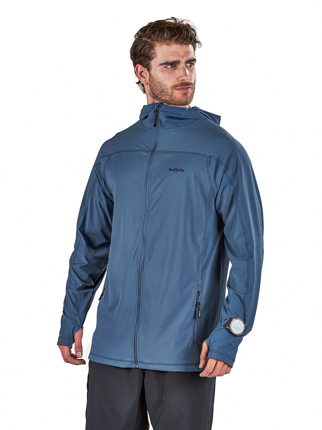 Poleron Radal Hombre - Azul