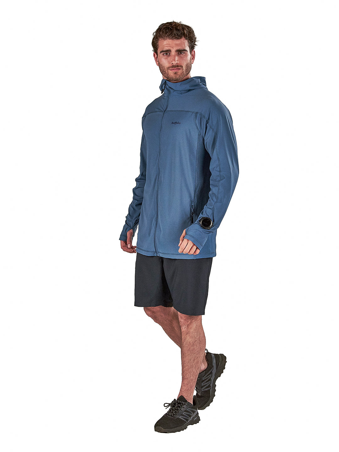 Poleron Radal Hombre - Azul