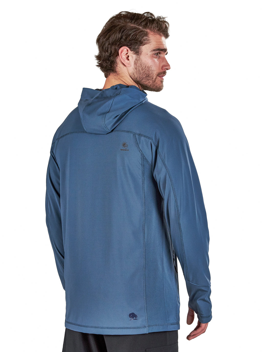 Poleron Radal Hombre - Azul