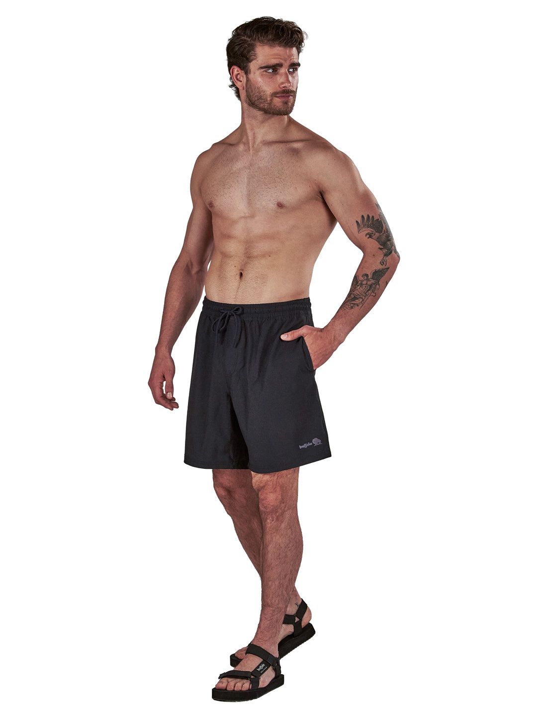 Traje de Baño Huiro Hombre - Negro