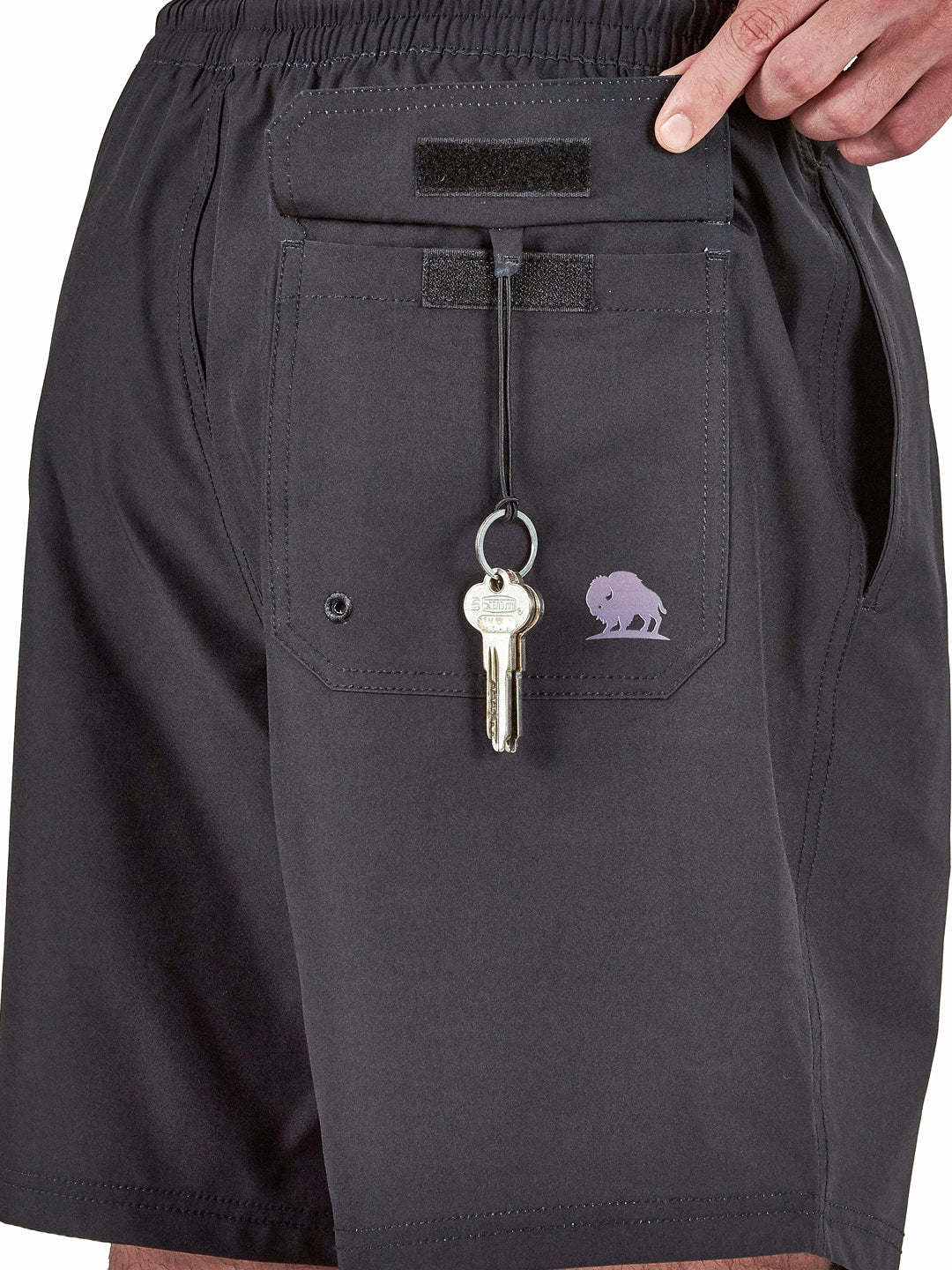 Traje de Baño Huiro Hombre - Negro