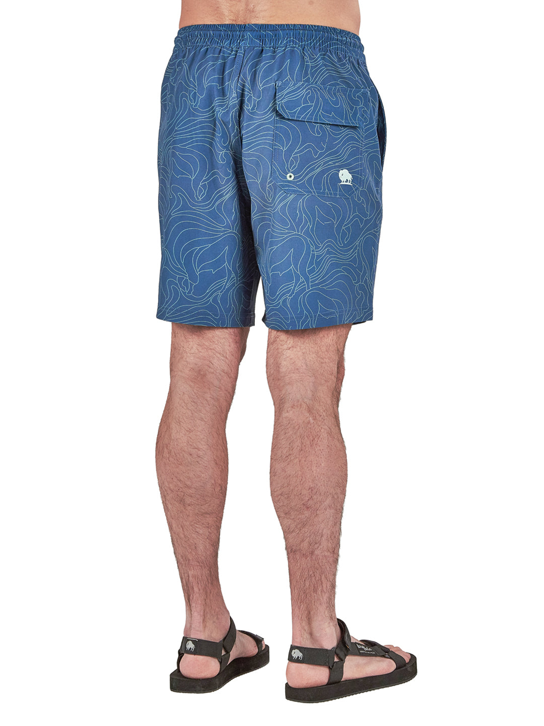Traje de Baño Huiro Hombre - Azul
