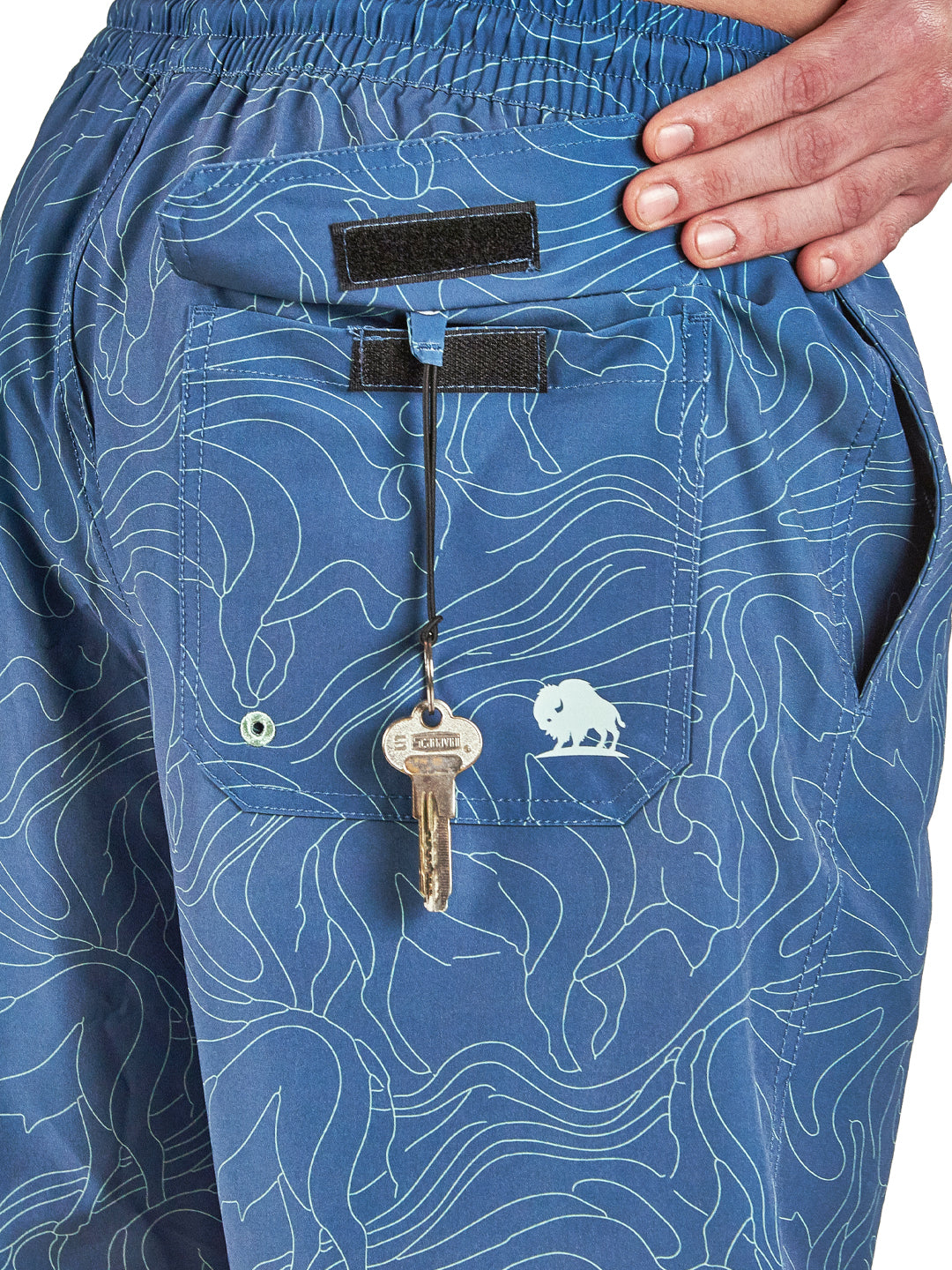 Traje de Baño Huiro Hombre - Azul
