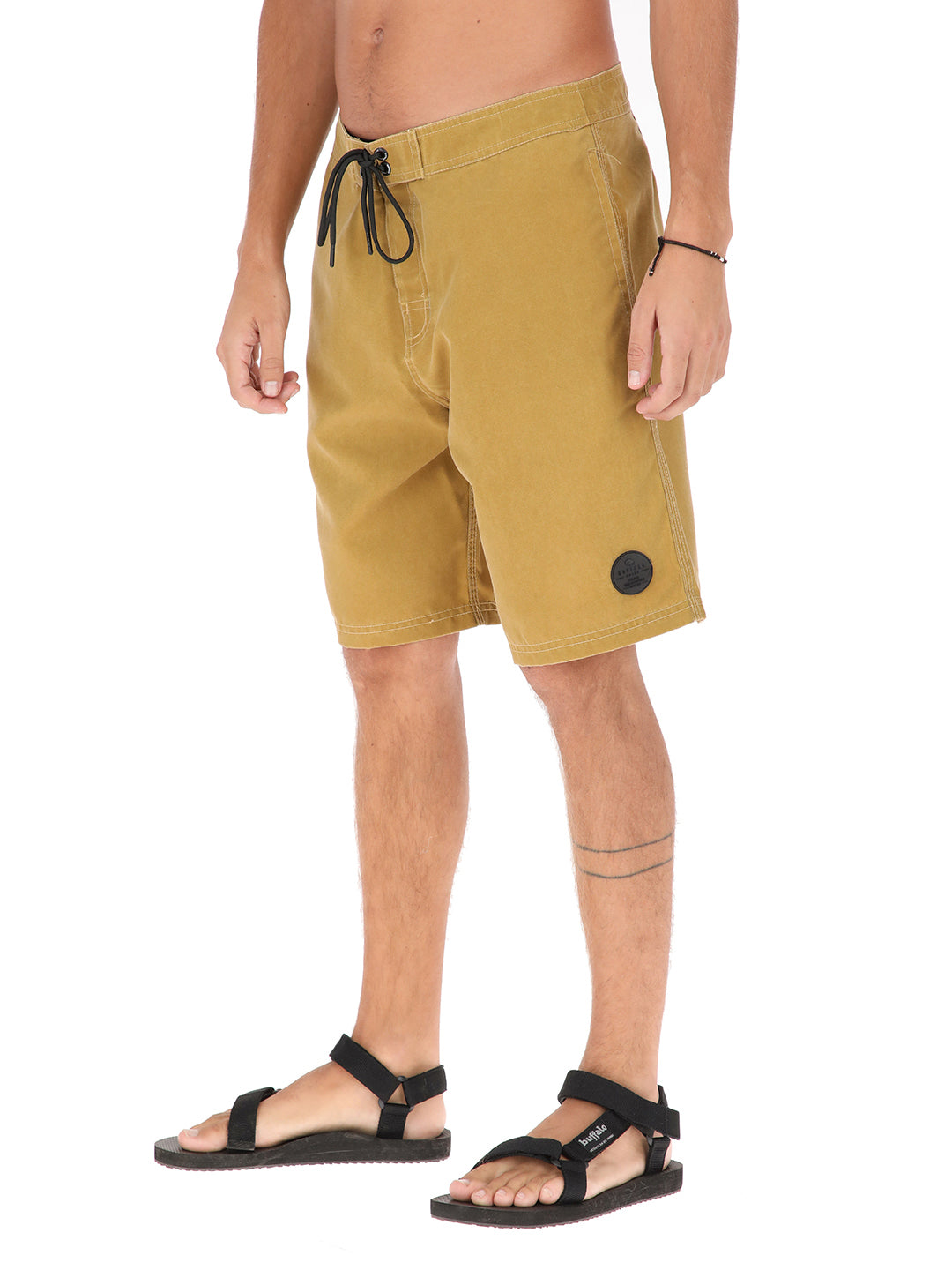 Board Short Hombre - Mostaza