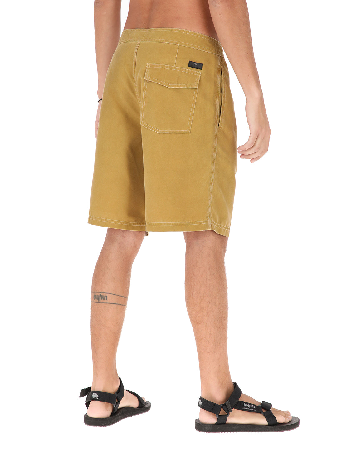 Board Short Hombre - Mostaza