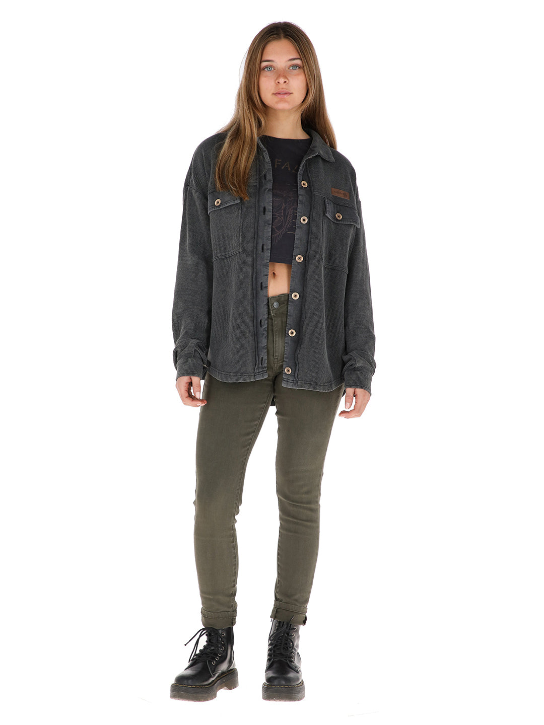 Camisa Cañi Mujer - Negro