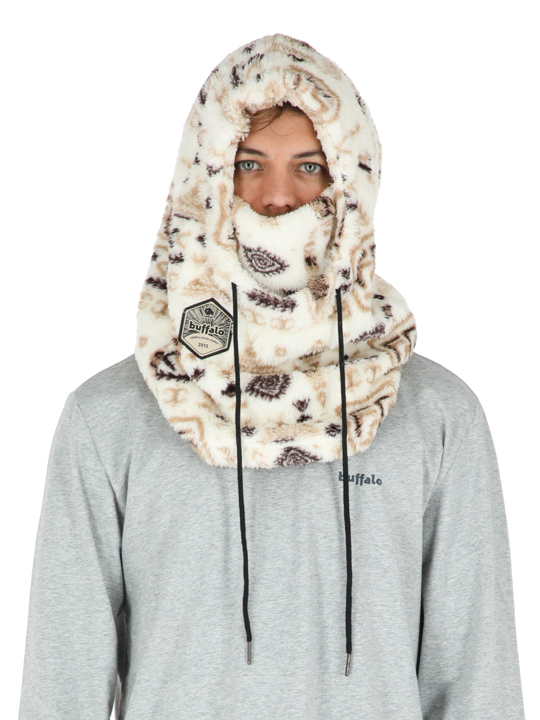 Capucha Tilus - Print Beige