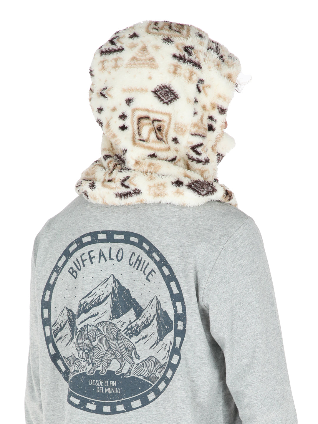 Capucha Tilus - Print Beige